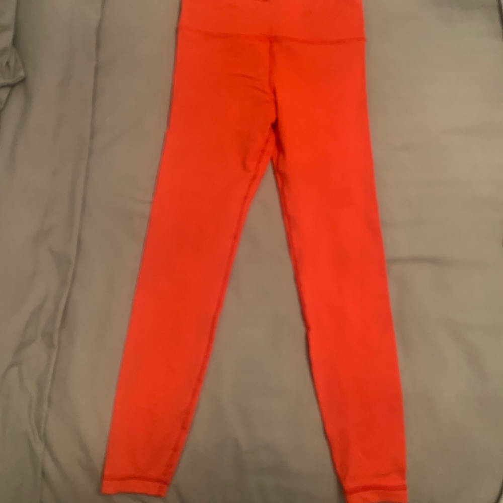 Orange vimmia leggings